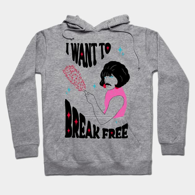 Break Free Gay Hoodie by sarimunir